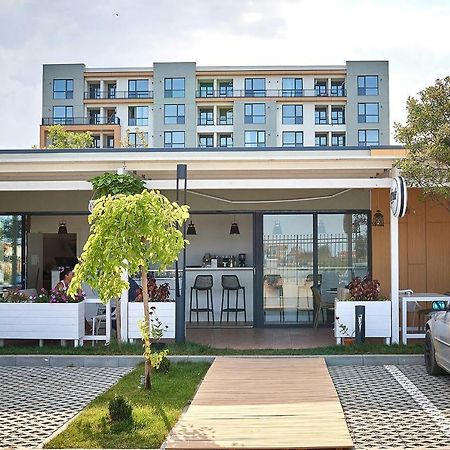Onix Blue Mamaia Nord Apartament Tudor Navodari Ngoại thất bức ảnh