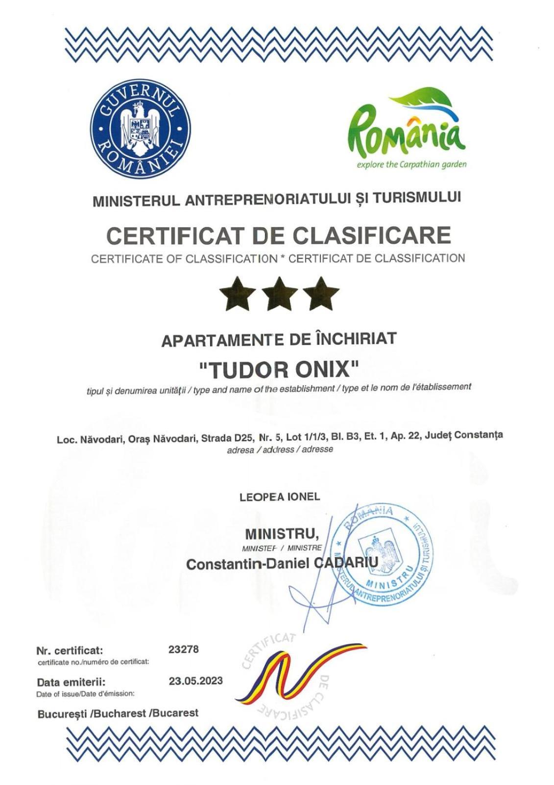 Onix Blue Mamaia Nord Apartament Tudor Navodari Ngoại thất bức ảnh